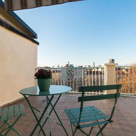 Panoramic Terrace & Mole's View Cosy Flat 公寓 都灵